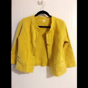 J Crew Cotton blazer